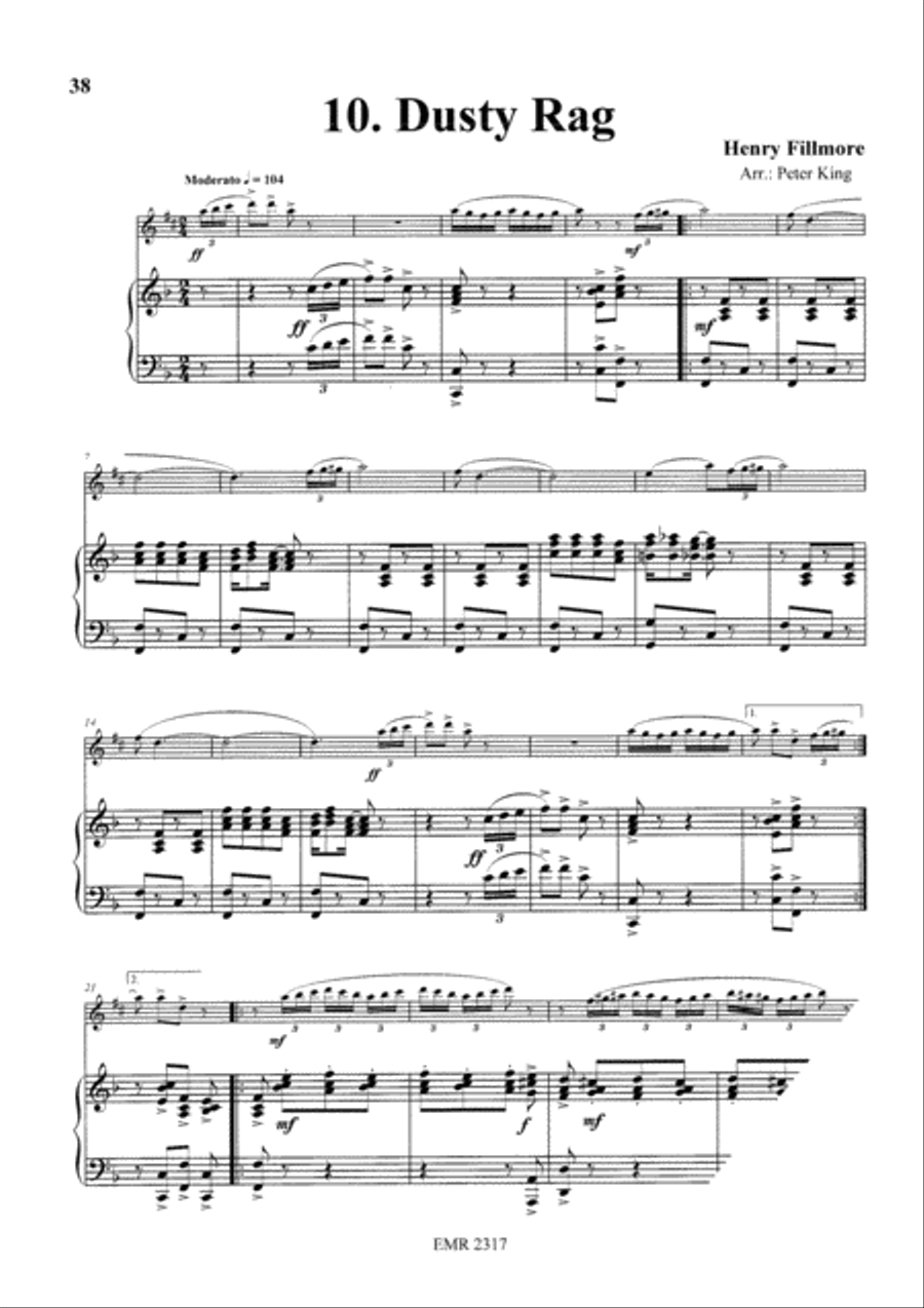 15 Rags Alto Saxophone scores gallery preview page 12