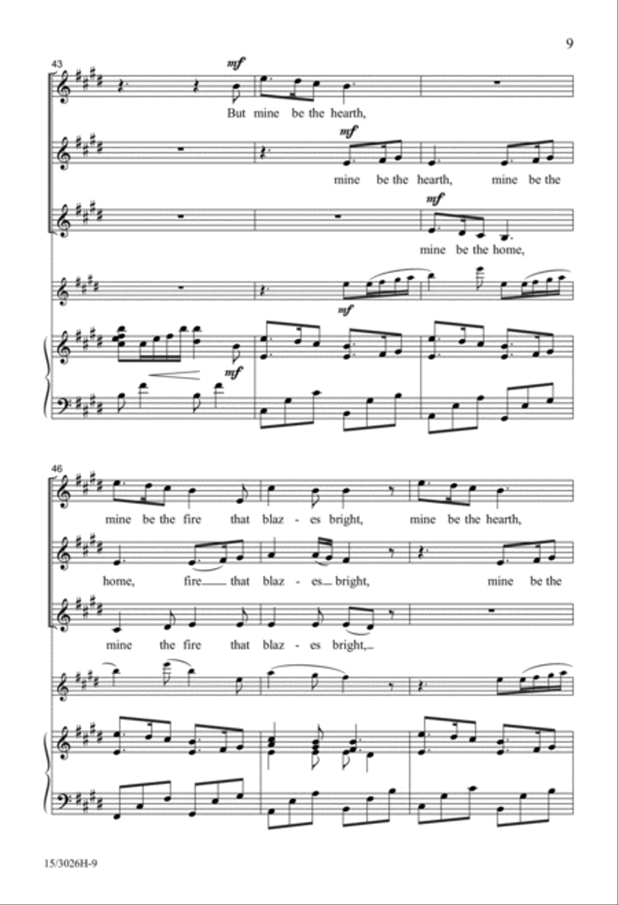 A Circle of Friends A Circle of Friends SSA scores gallery preview page 9