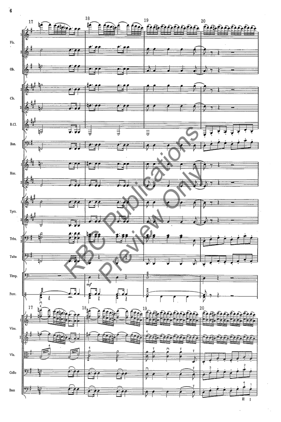 Light Cavalry Overture Full Orchestra scores gallery preview page 7