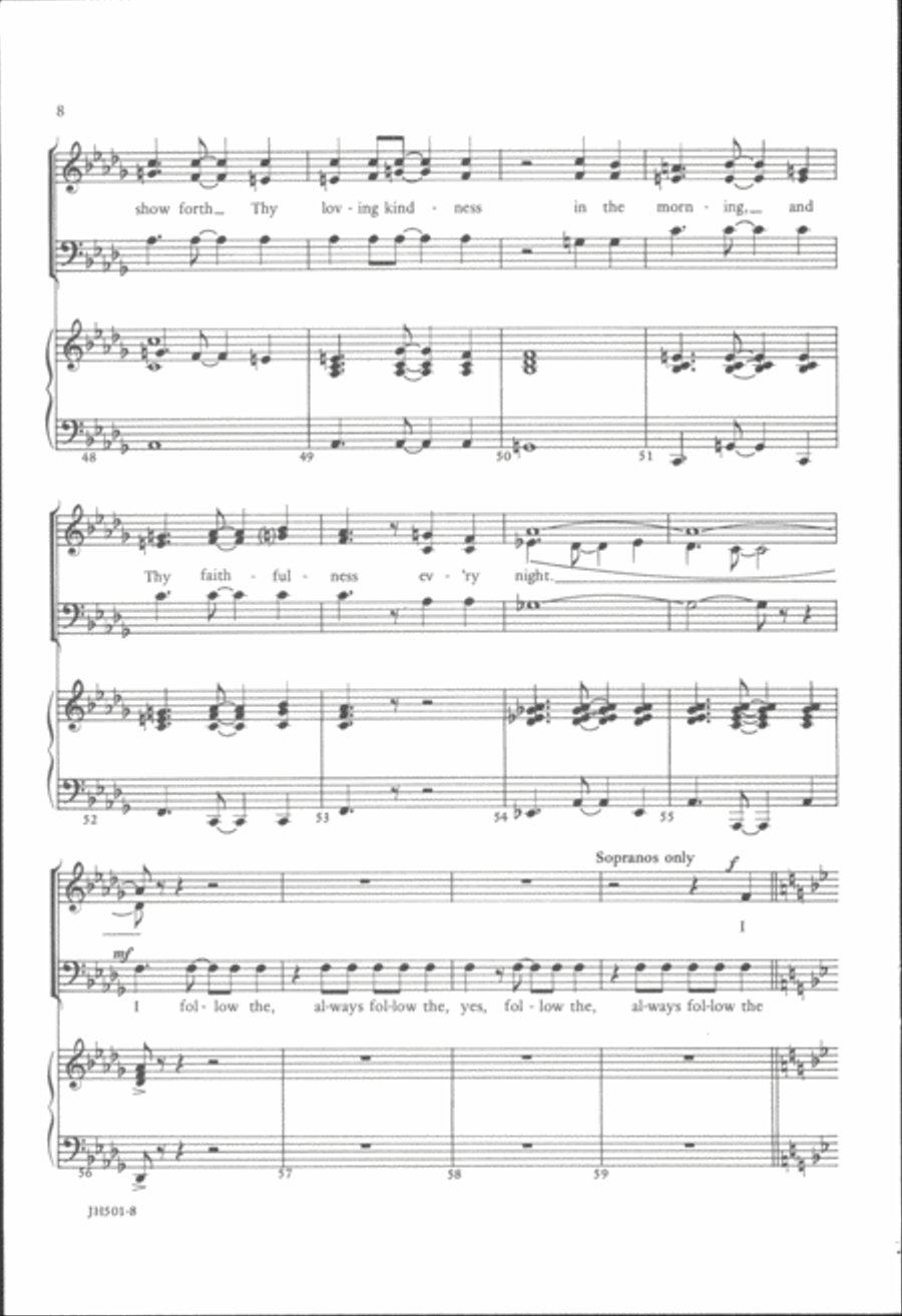 I Follow the Thing That Good Is 3-Part scores gallery preview page 7