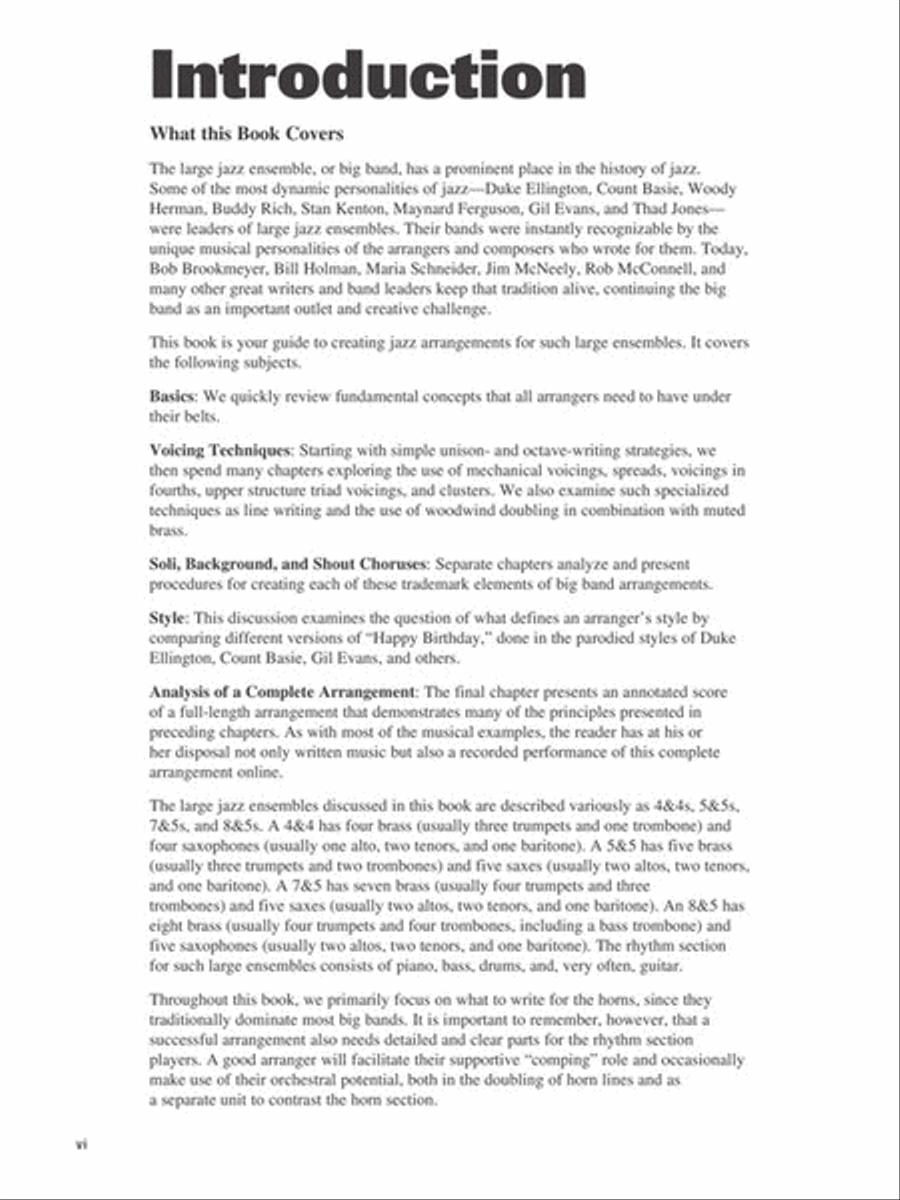 Arranging for Large Jazz Ensemble Jazz Ensemble scores gallery preview page 3