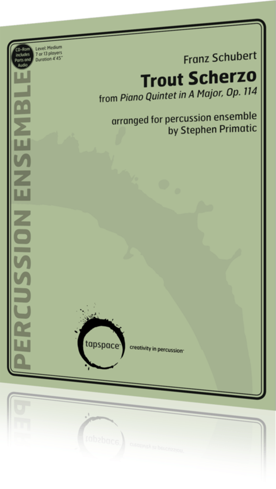 Trout Scherzo Trout Scherzo Percussion Ensemble scores gallery preview page 1