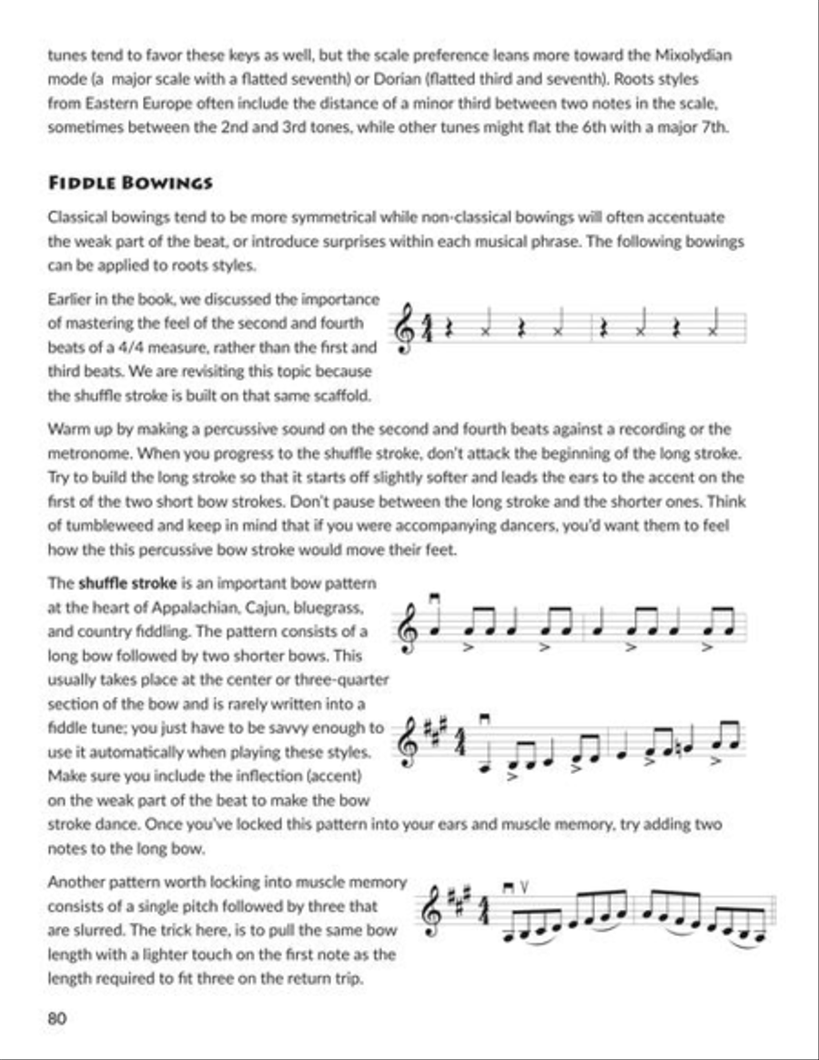 Improvising Violin Violin Solo scores gallery preview page 7