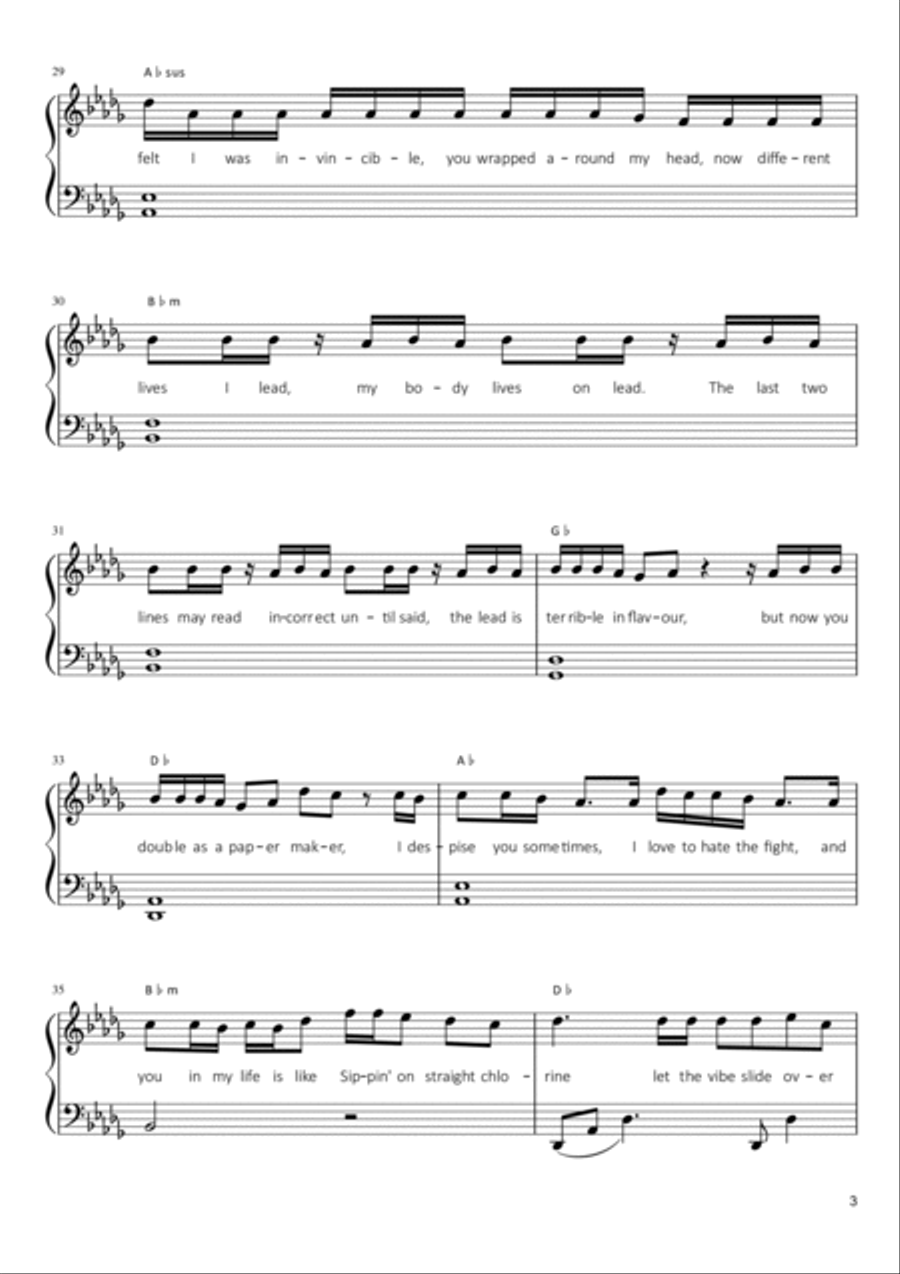 Chlorine Voice scores gallery preview page 3