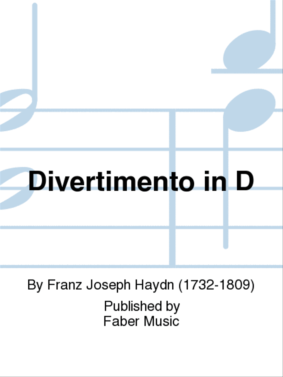 Divertimento in D String Quartet scores gallery preview page 1