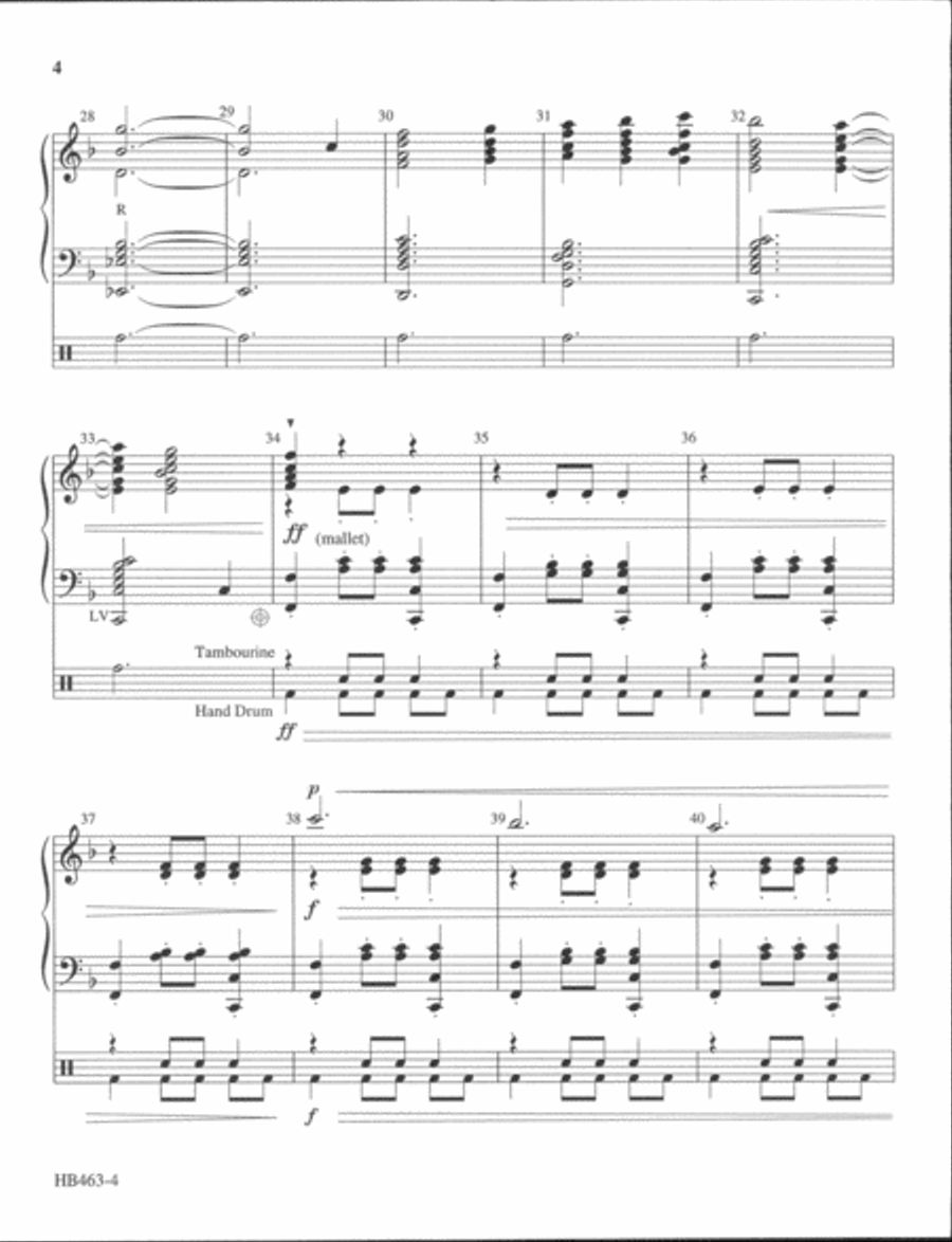 Tomorrow Shall Be My Dancing Day - Krug 5-Octaves scores gallery preview page 4