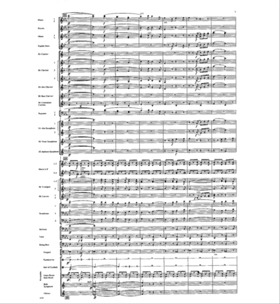 Funiculi, Funicula Concert Band scores gallery preview page 6