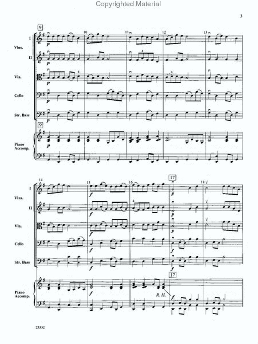 Scherzando String Orchestra scores gallery preview page 3
