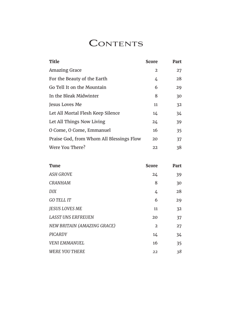Preludes for Clarinet and Keyboard Clarinet scores gallery preview page 1