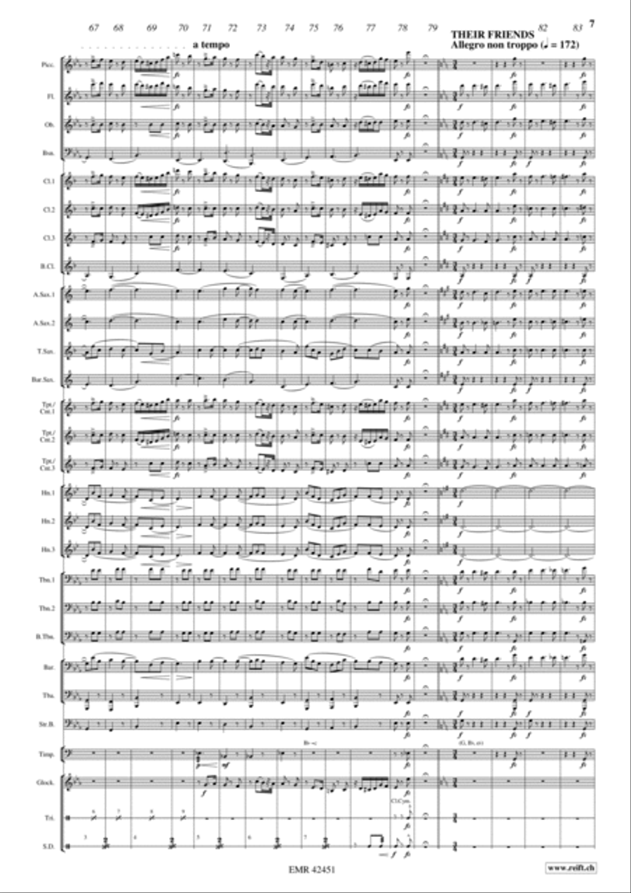 Don Quixote Concert Band scores gallery preview page 5