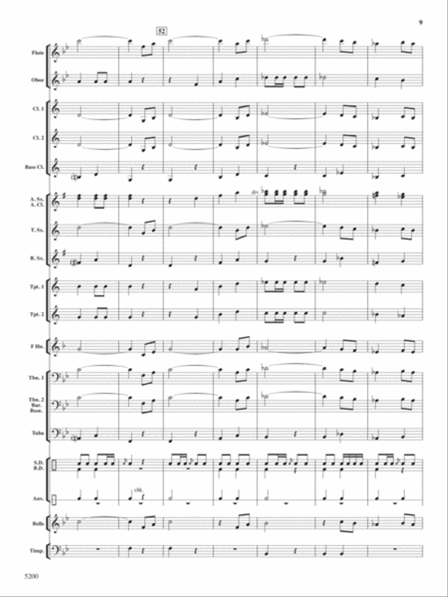 Los Banditos Concert Band scores gallery preview page 9