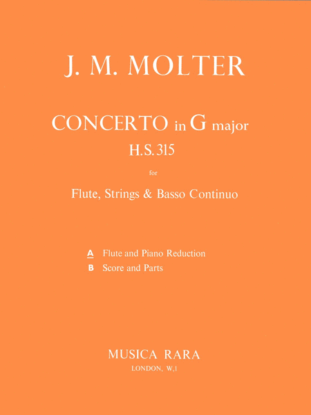Flute Concerto in G major H.S. 315