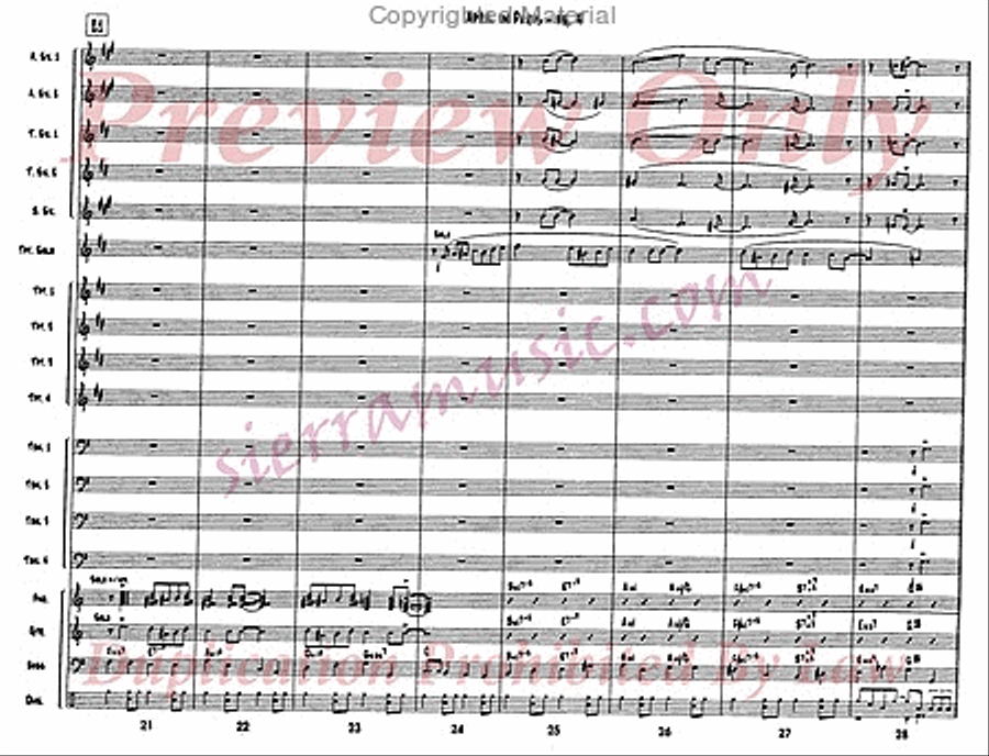 April In Paris April In Paris Jazz Ensemble scores gallery preview page 5