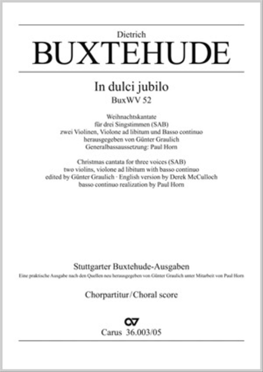 In dulci jubilo (Nun singet und seid froh) 3-Part scores gallery preview page 1