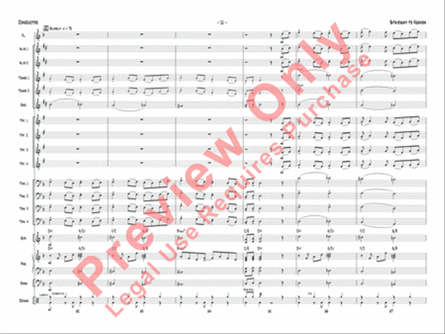 Stairway to Heaven Jazz Ensemble scores gallery preview page 14