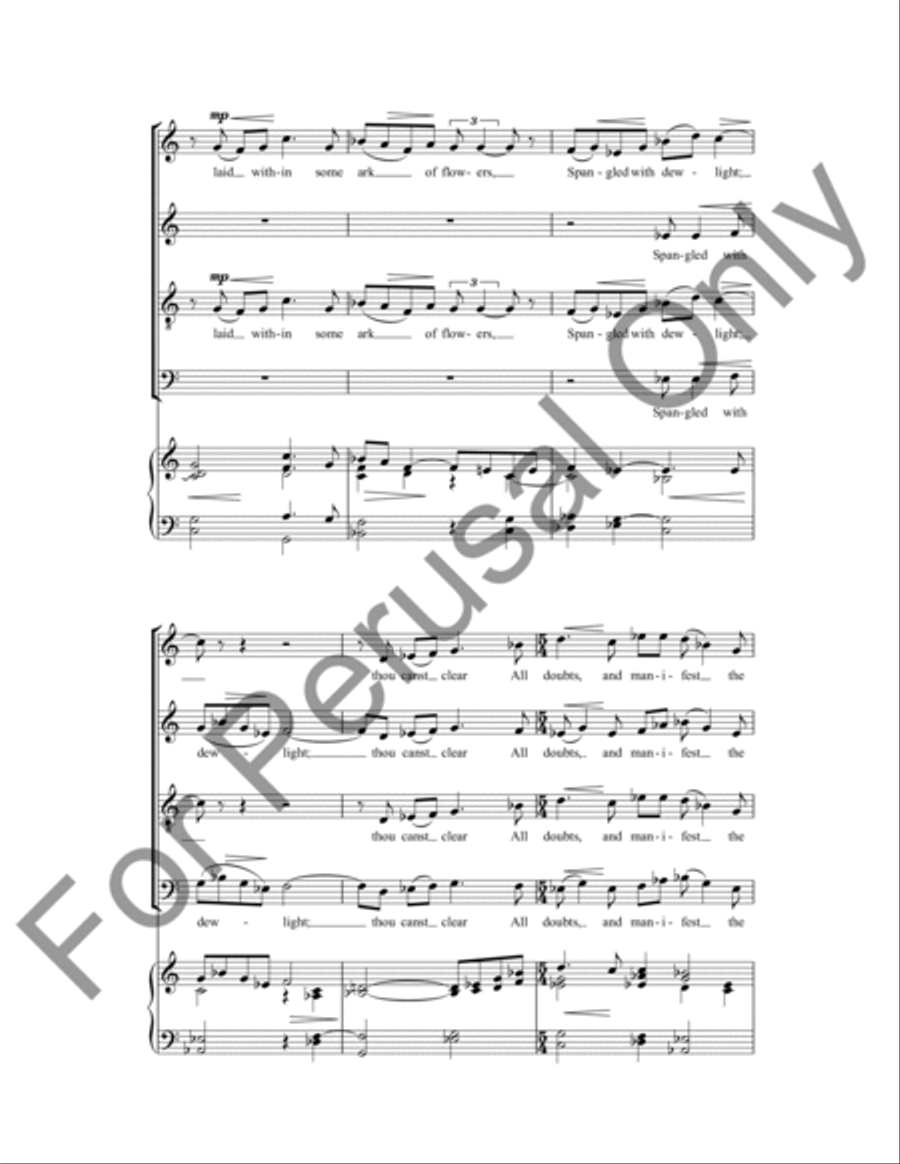 Carol Trilogy 4-Part scores gallery preview page 12