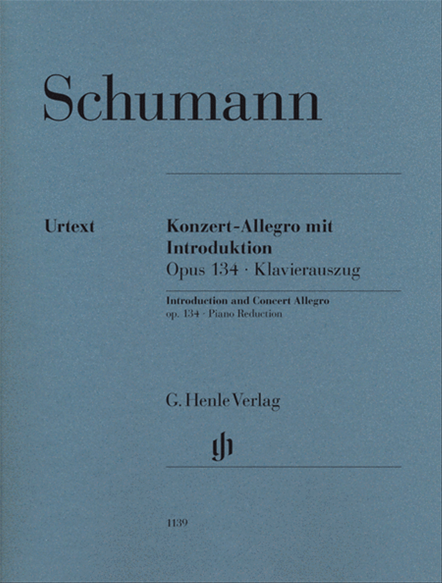 Introduction and Concert Allegro for Piano and Orchestra, Op. 134