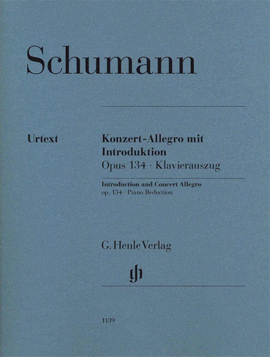 Introduction and Concert Allegro for Piano and Orchestra, Op. 134