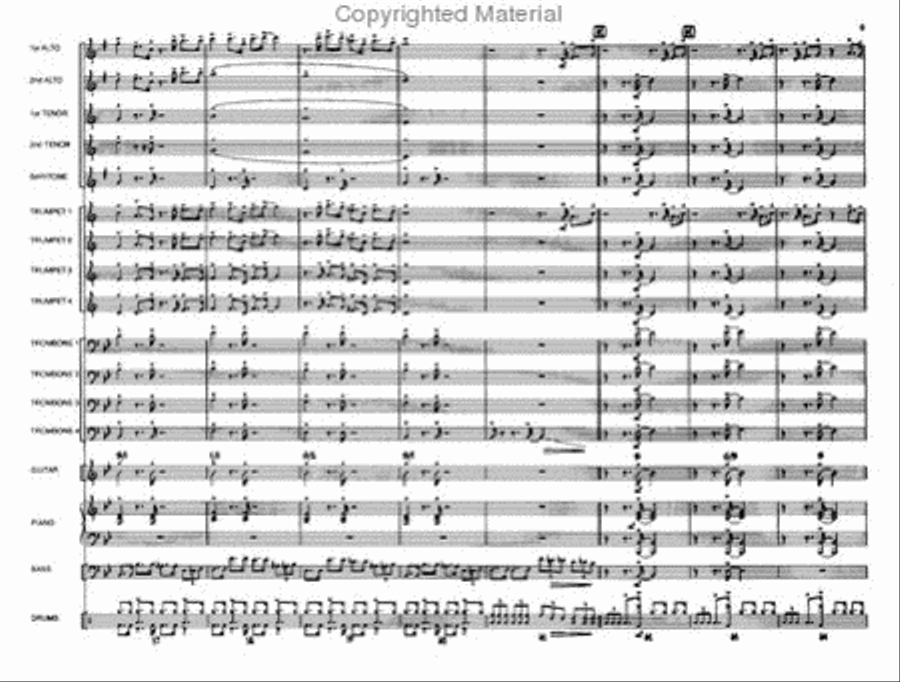 Down At Duke's Place Down At Duke's Place Jazz Ensemble scores gallery preview page 9