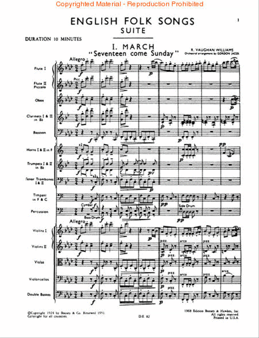 English Folk Songs (Suite)