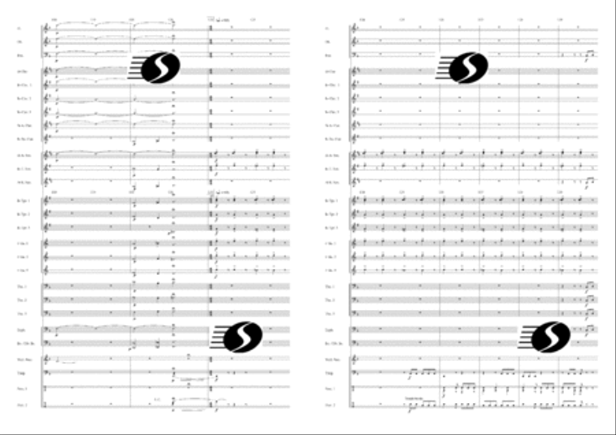 Irish Sketches Concert Band scores gallery preview page 11