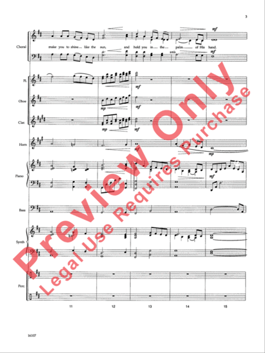 On Eagle's Wings On Eagle's Wings Choir scores gallery preview page 28