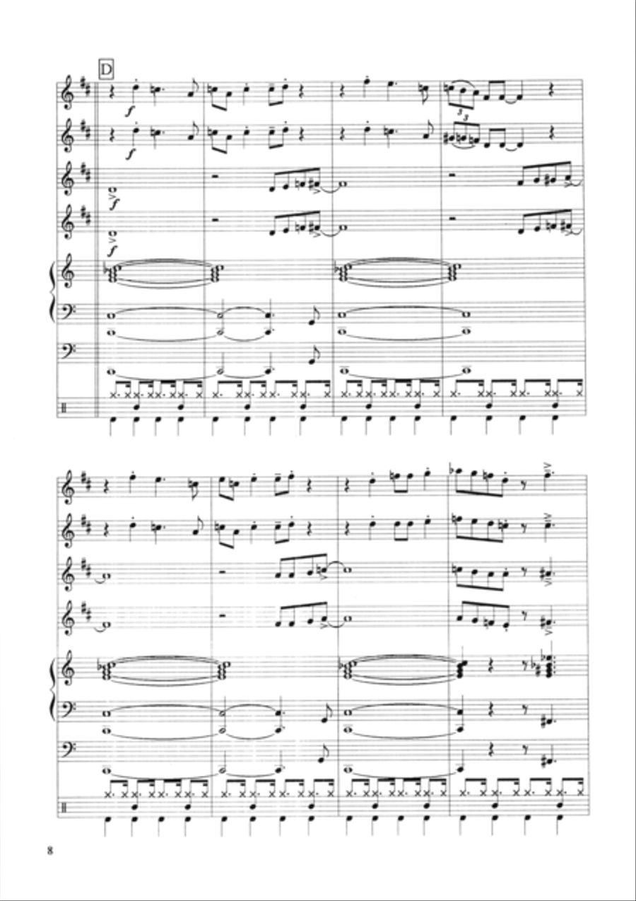 Shuffle Train Jazz Ensemble scores gallery preview page 6