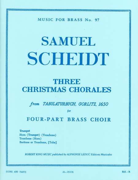 3 Christmas Chorales - Brass Quartet