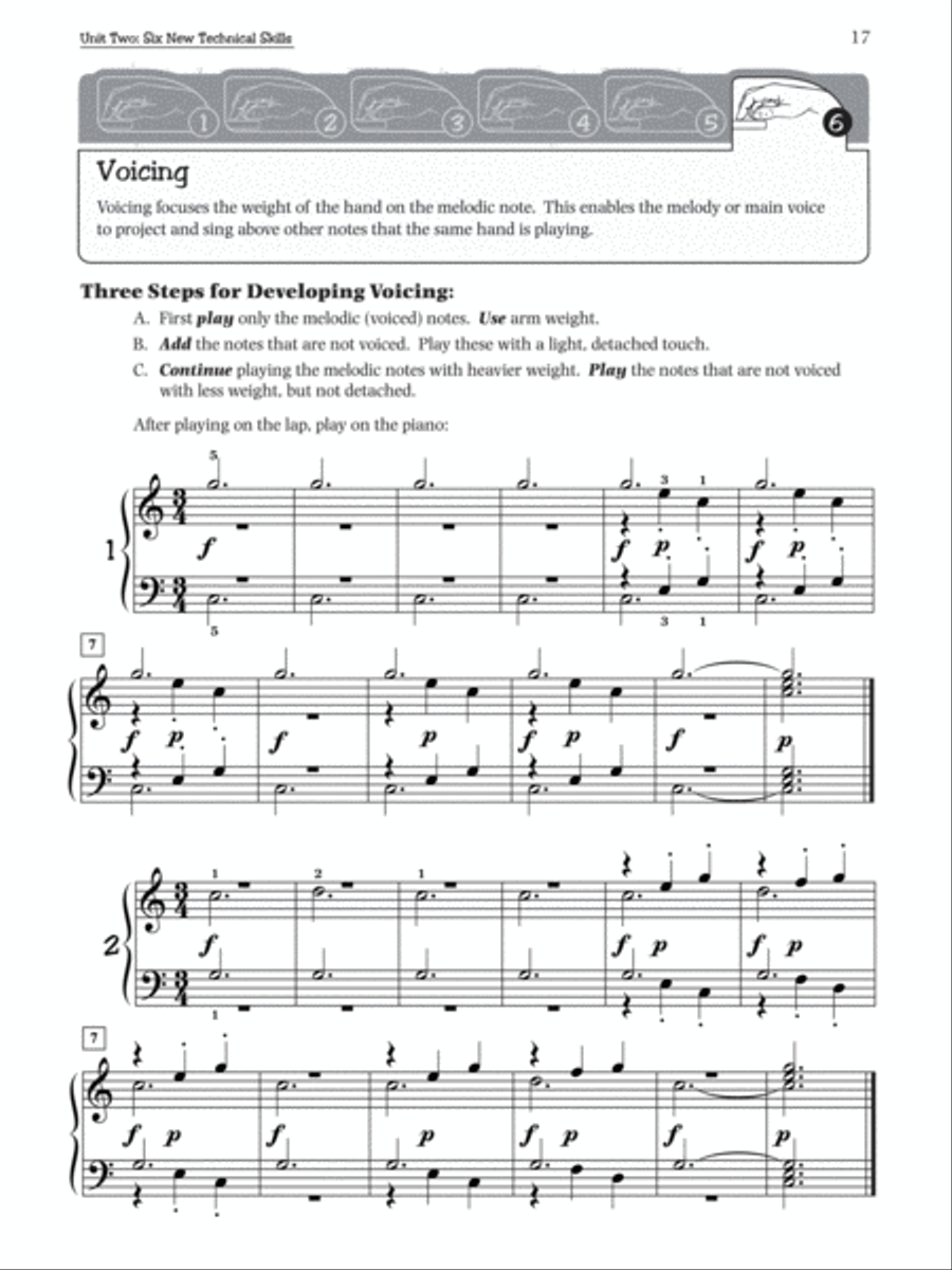 Pathways to Artistry Technique, Book 2 Piano Method scores gallery preview page 3