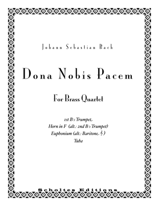Dona nobis pacem (Grant us Peace)