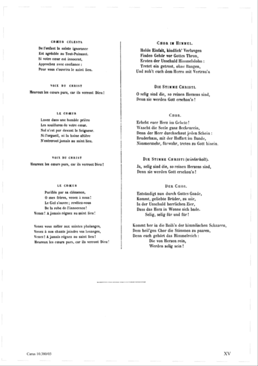 Les Beatitudes Choir scores gallery preview page 16
