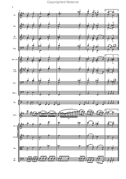 Largo nach Antonio Vivaldi's Konzert C-Dur RV 443 fur Sopranino (Blockflote) und Streichorchester