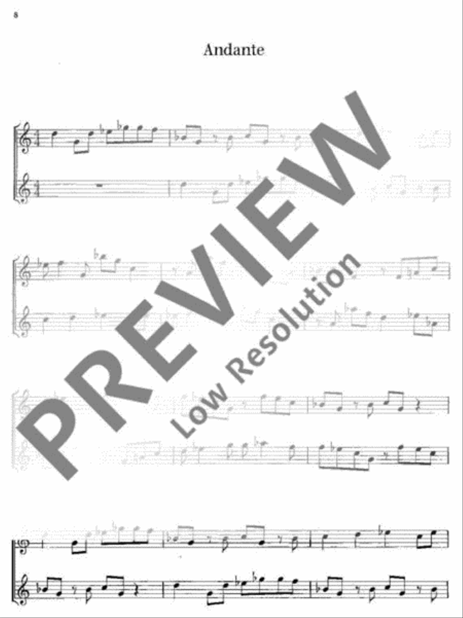 Dance piece Alto Recorder scores gallery preview page 9