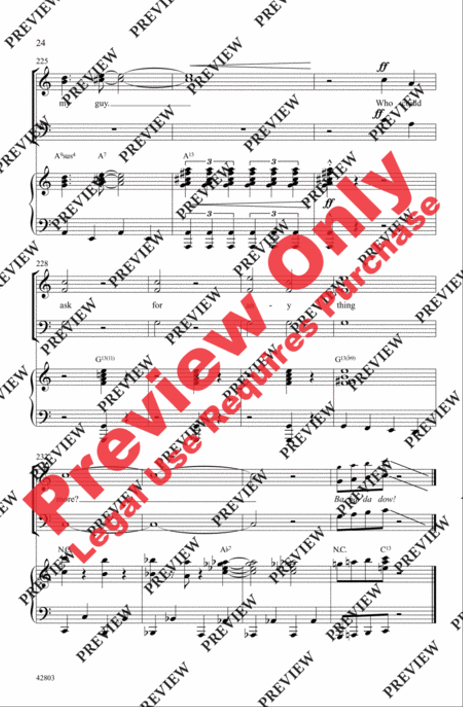 Swing's the Thing! 3-Part scores gallery preview page 23