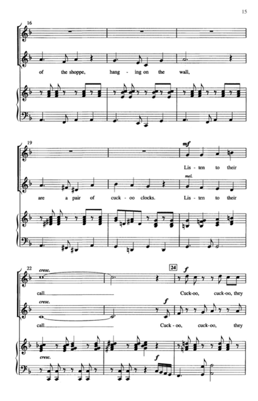 Five for Fun 2-Part scores gallery preview page 3