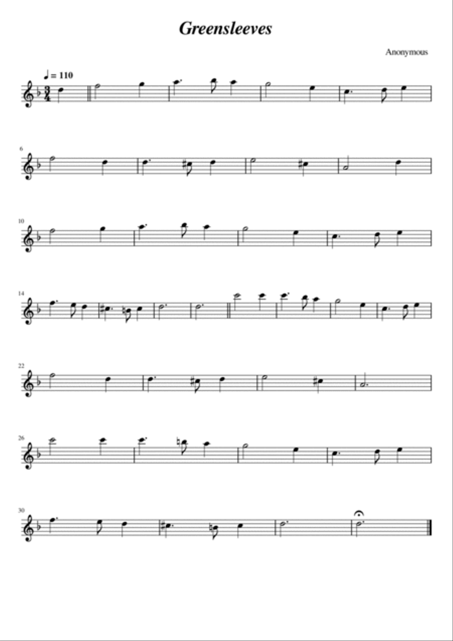 12 Songs For Alto Recorder - Renaissance Edition Alto Recorder scores gallery preview page 4