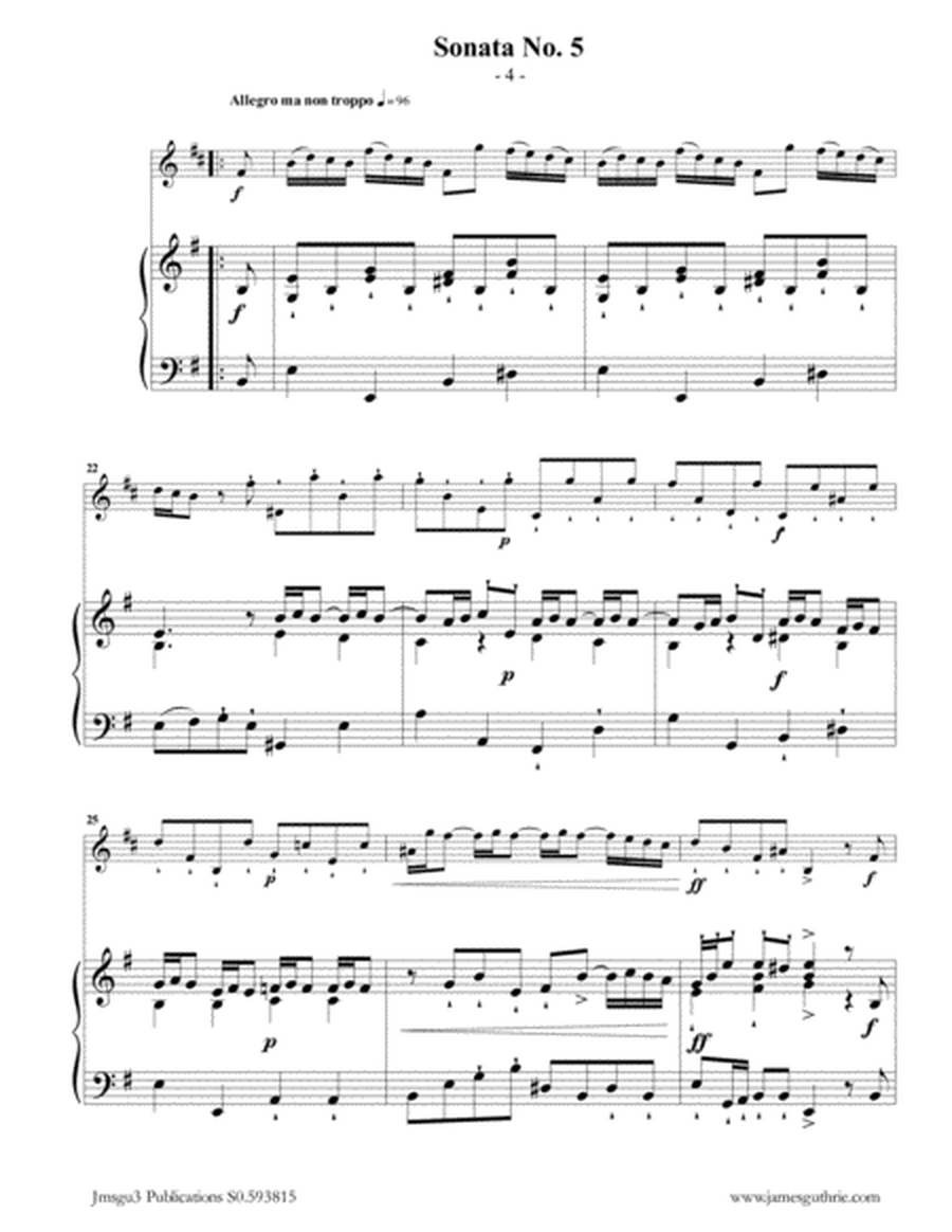 Vivaldi: Sonata No. 5 for English Horn & Piano image number null