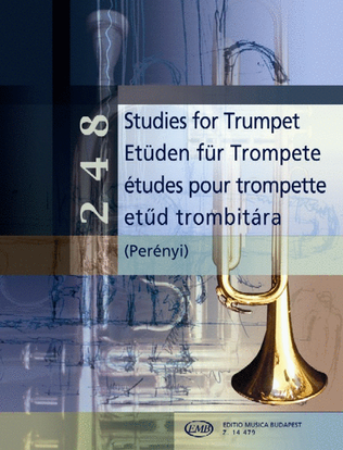 Book cover for 248 Etüden für Trompete