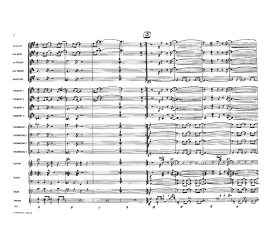 Mean Gene Jazz Ensemble scores gallery preview page 3