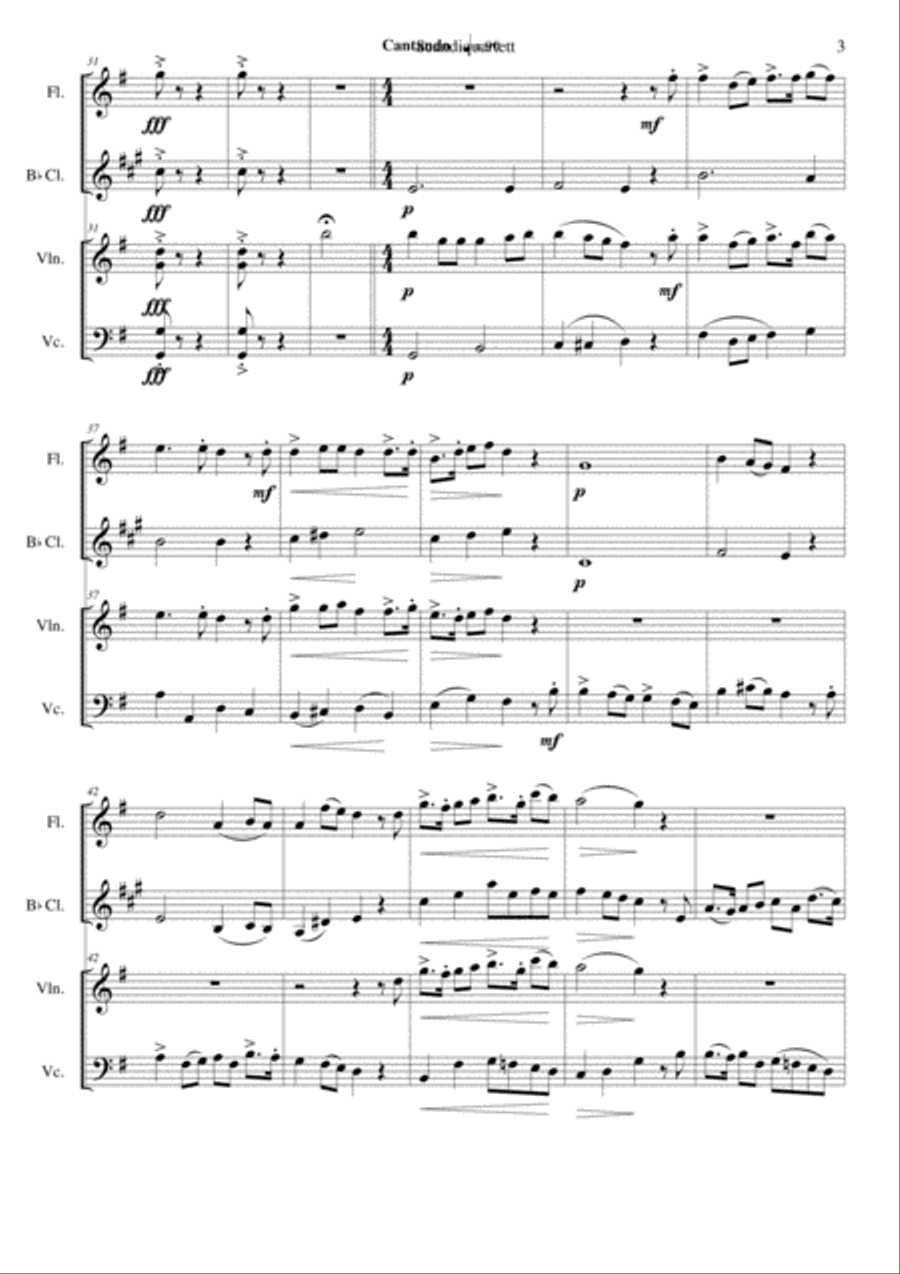 Scandiquartett Scandiquartett Small Ensemble scores gallery preview page 3