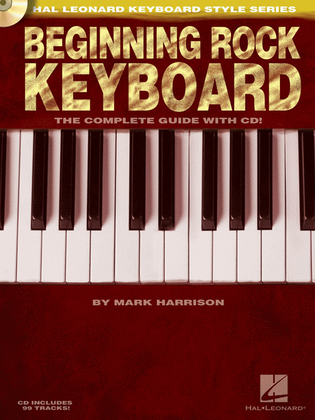 Book cover for Beginning Rock Keyboard