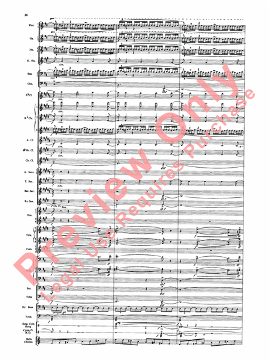 Russian Christmas Music Russian Christmas Music Concert Band scores gallery preview page 39