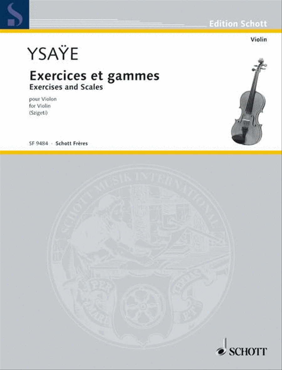 Exercises and Scales Violin scores gallery preview page 1