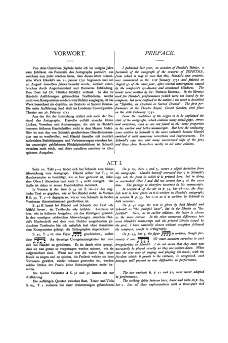 Jephtha (1752) Jephtha (1752) 4-Part scores gallery preview page 4
