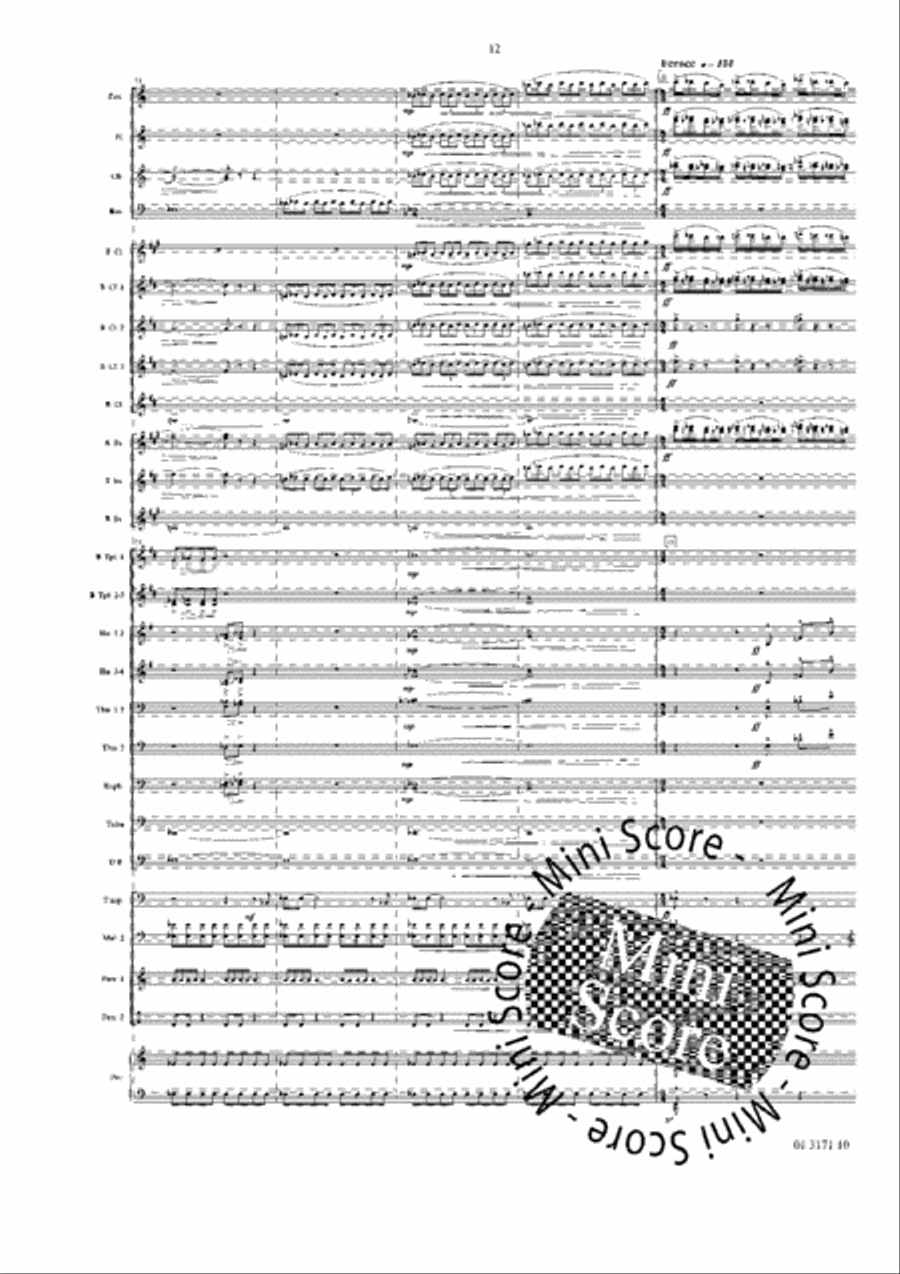 The Bermuda Triangle The Bermuda Triangle Concert Band scores gallery preview page 52
