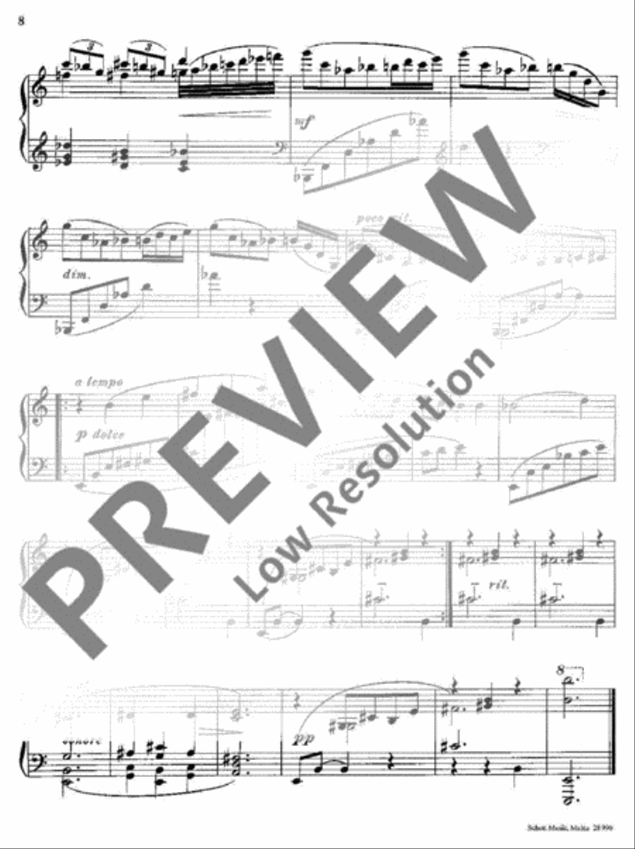 Oriental Dance Piano Solo scores gallery preview page 9