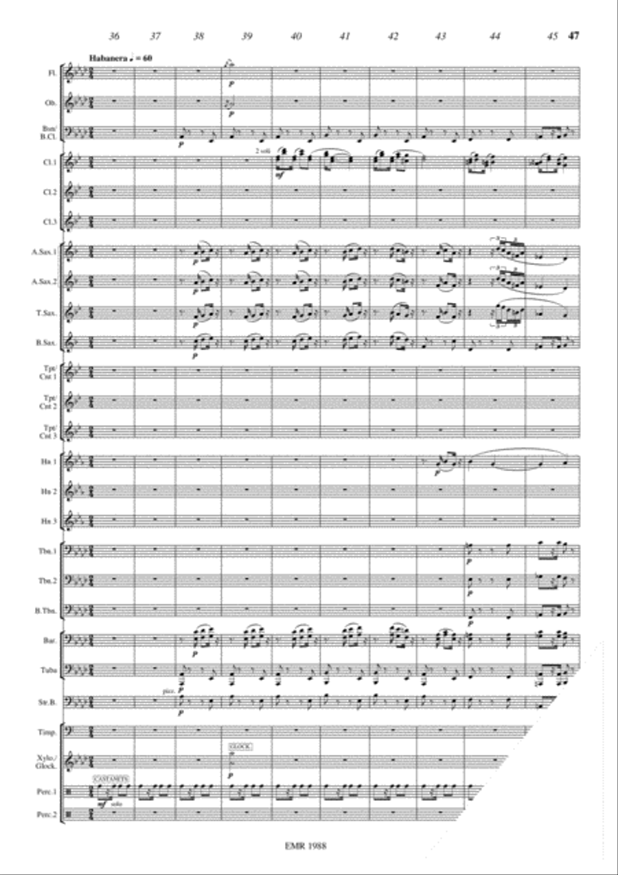 Traveller's Diary Concert Band scores gallery preview page 20