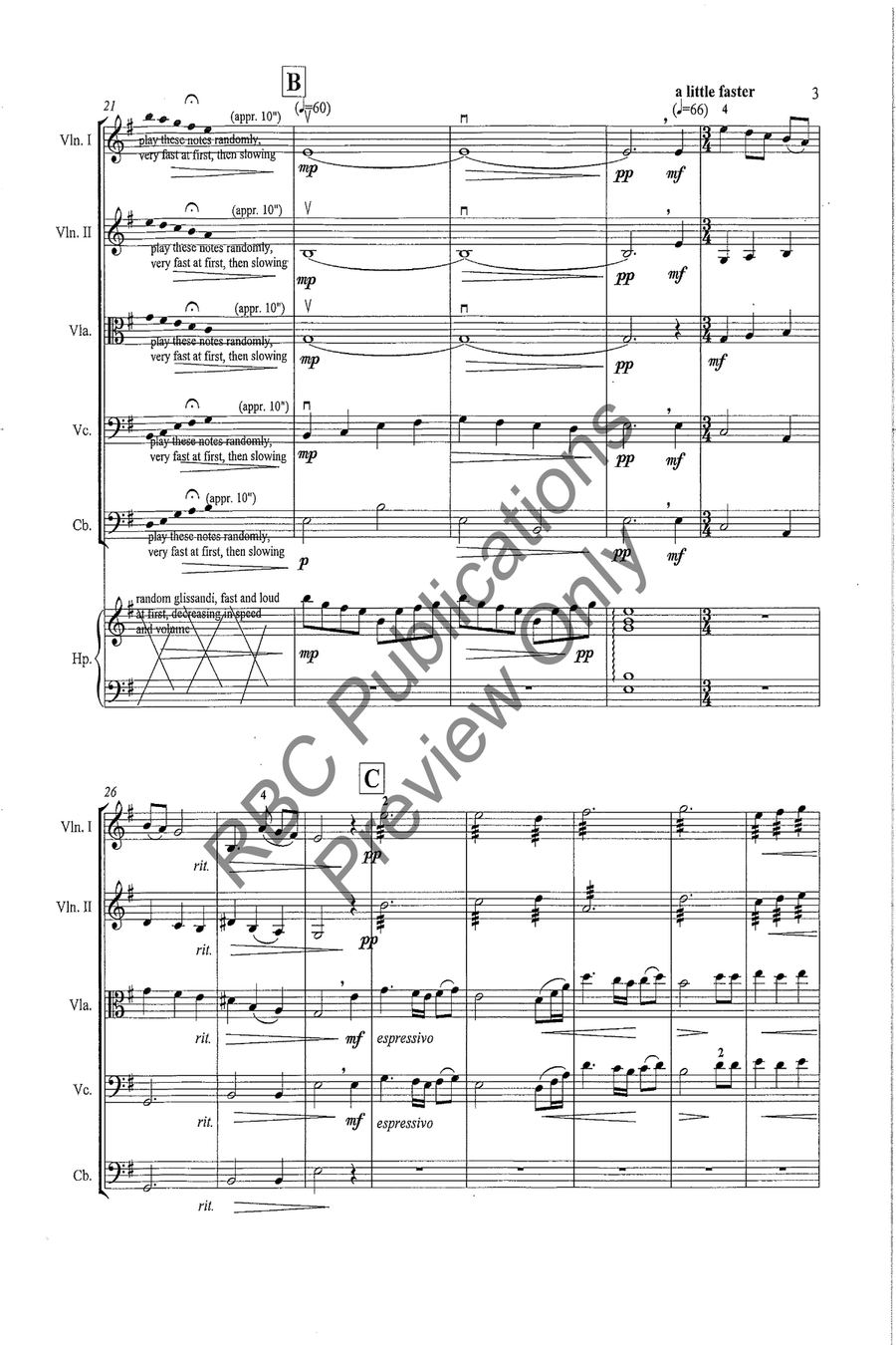 Russian Rhapsody #1 Russian Rhapsody #1 String Orchestra scores gallery preview page 6