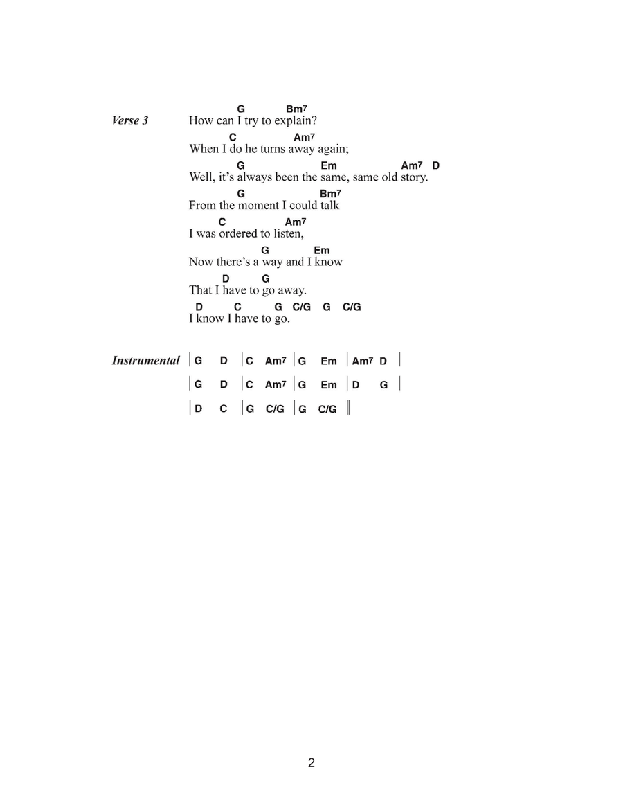 Father And Son Father And Son Acoustic Guitar scores gallery preview page 2