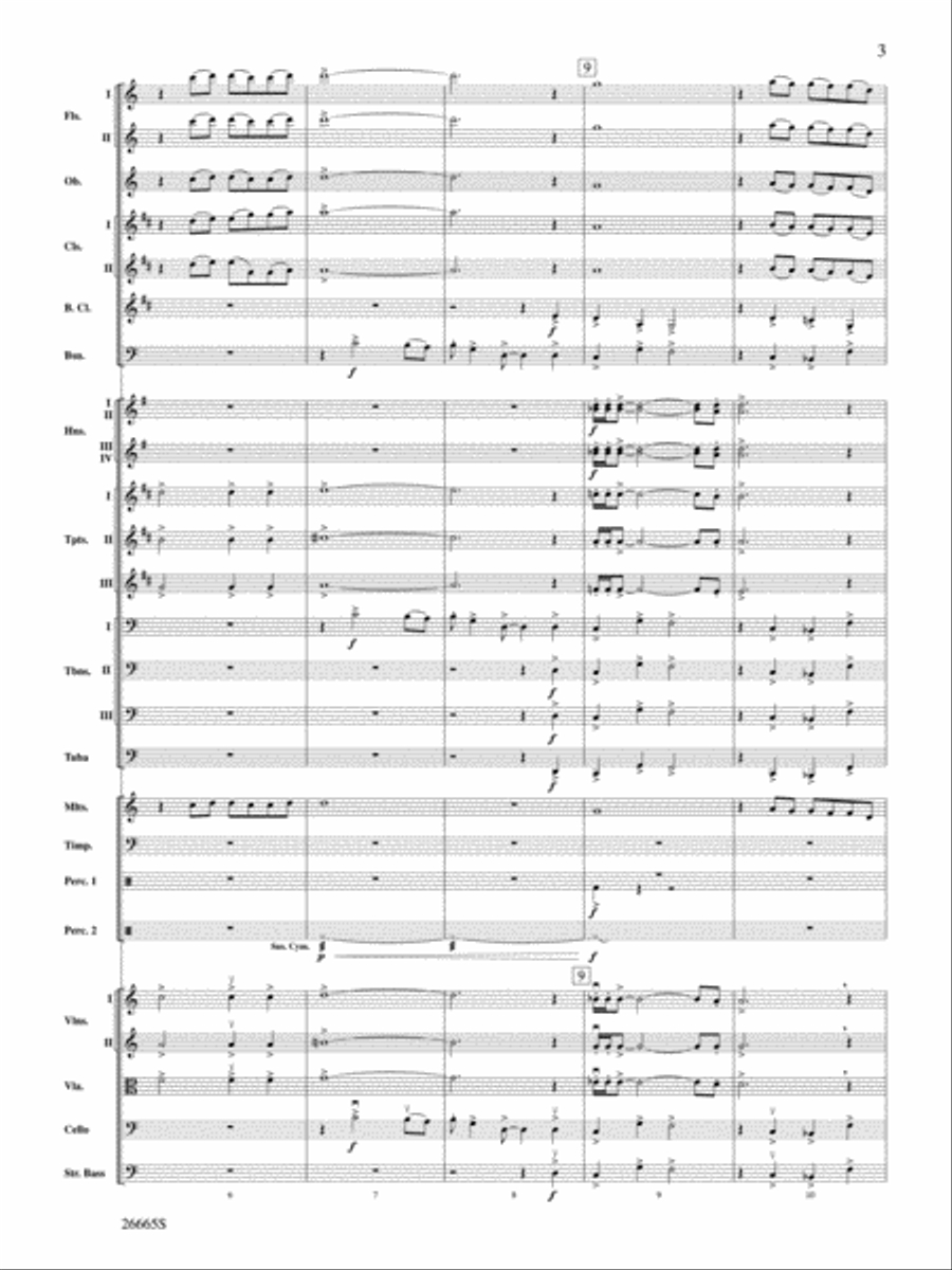 Medieval Legend Full Orchestra scores gallery preview page 3